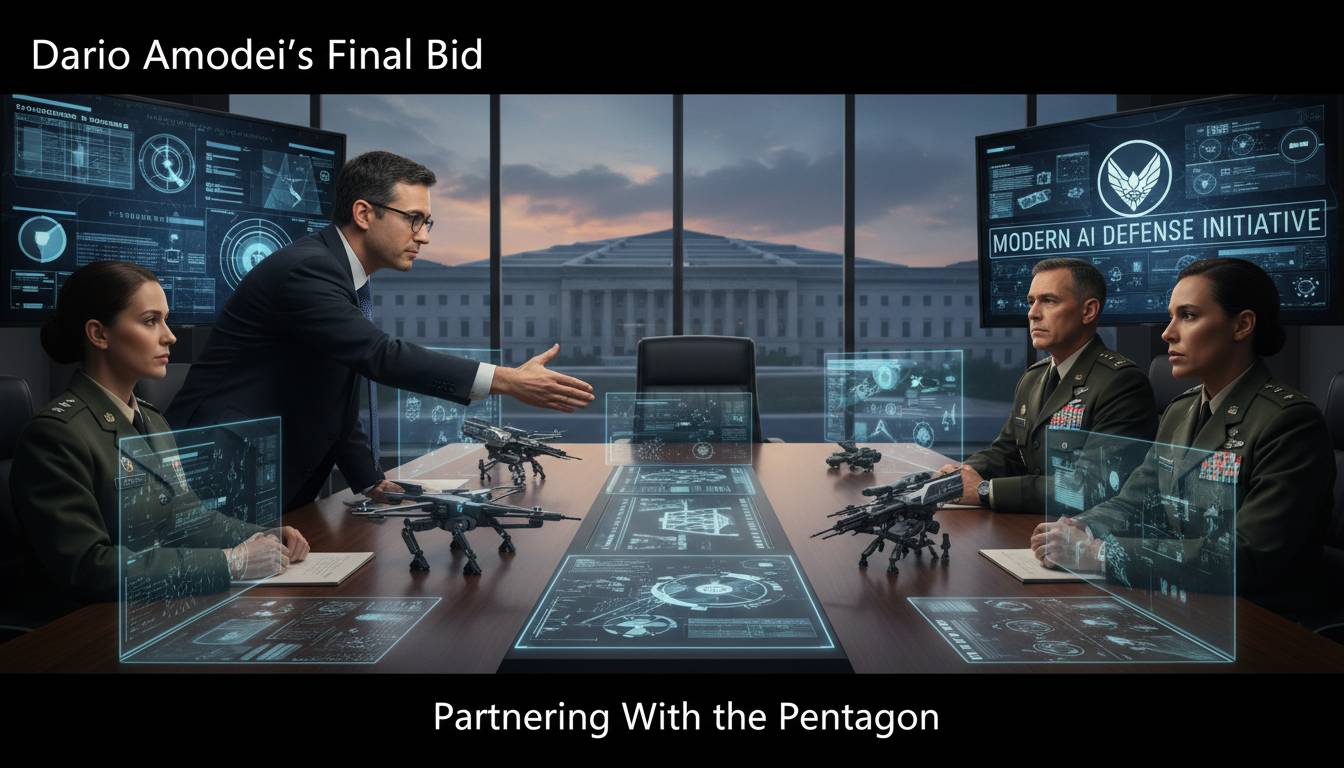 Dario Amodei’s Final Bid to Partner With the Pentagon