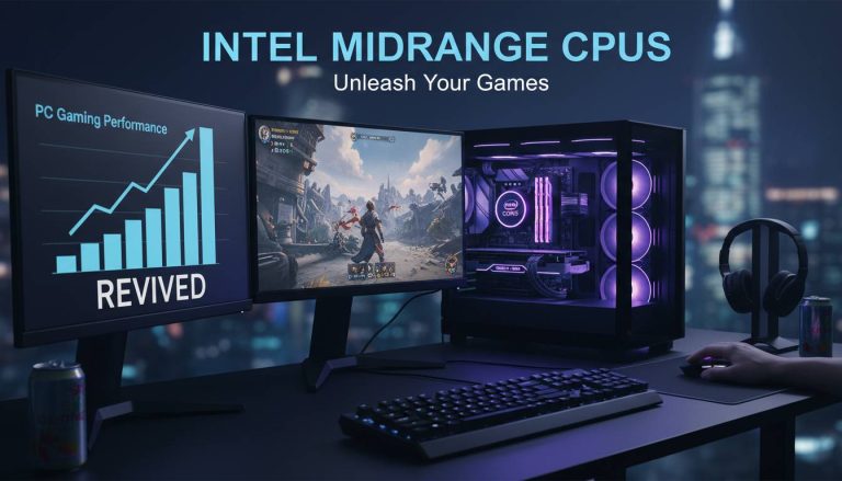 Intel Midrange Desktop CPUs Revive PC Gaming Performance