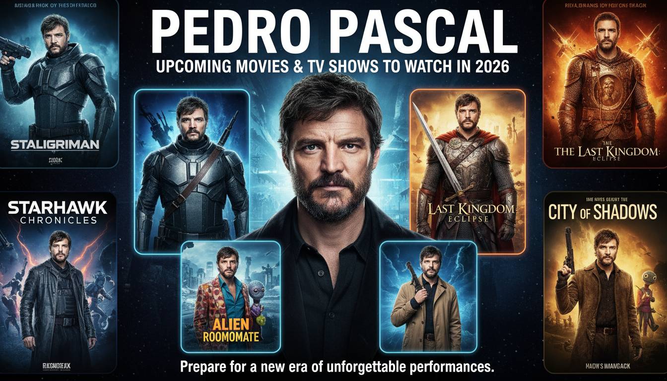 Pedro Pascal: Upcoming Movies &amp; TV Shows to Watch in 2026