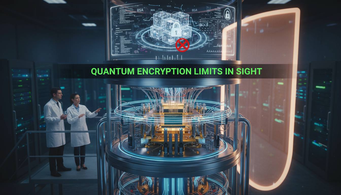 Quantum Computers Breaking Encryption May Hit a Hard Limit