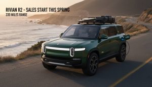 Rivian R2 Starts Sales This Spring With 330 Miles Range