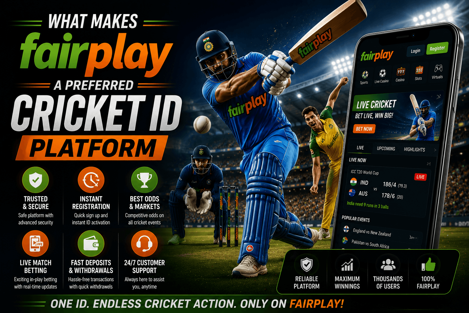 What Makes Fairplay a Preferred Cricket ID Platform