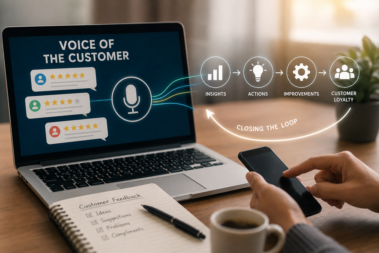 Closing the Voice-of-Customer Loop: Transforming Insights Directly into Retention Drivers