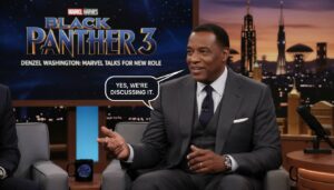 Denzel Washington Reveals Marvel Talks For Black Panther 3