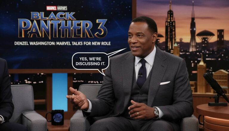 Denzel Washington Reveals Marvel Talks For Black Panther 3