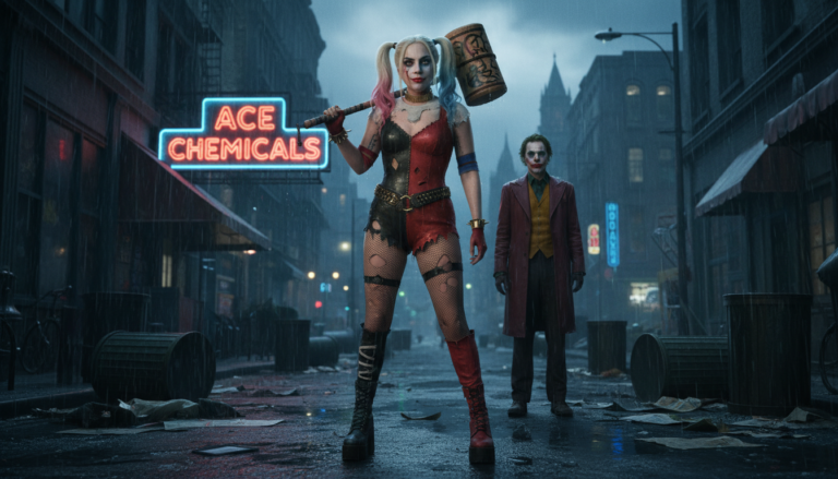 Lady Gaga Transforms As Harley Quinn In Joker Folie A