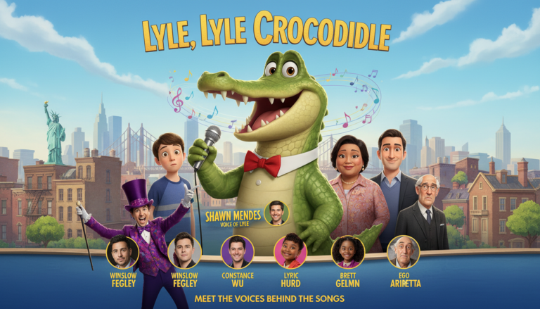 Lyle Lyle Crocodile Full Cast List with Voice Actors