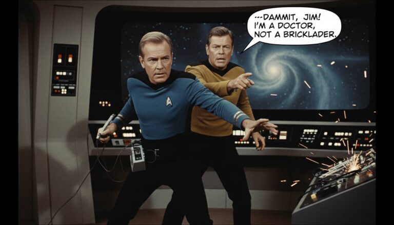 Dammit Jim Hes A