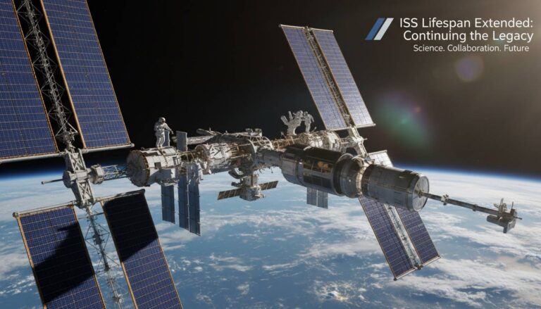 Iss Lifespan Extended As Expected By A